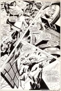 Gene Colan and George Klein Sub-Mariner #11 Story Page 18 Original Art (Marvel, 1969).... | Heritage