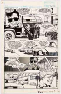 Howard Chaykin Black Kiss #3 Page 2 Original Art (Vortex Comics, 1988).... | Heritage