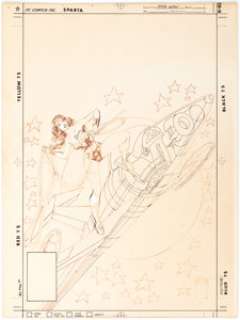 Gil Kane Wonder Woman #306 Unpublished Cover Original Art (DC 1983).... | Heritage