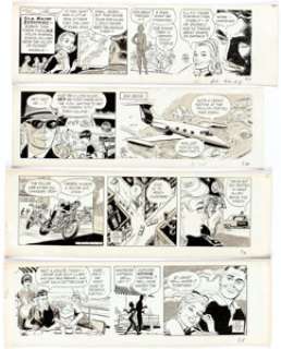 Bob Lubbers Robin Malone Daily Comic Strip Original Art Group of 10 (NEA, 1967-69).... | Heritage