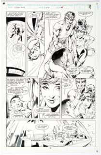 Alan Davis and Mark Farmer Excalibur #44 Story Page 11 Original Art (Marvel Comics, 1991).... | Heritage