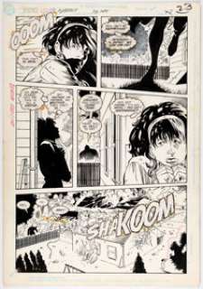 Adam Hughes and Joe Rubinstein Justice League America #38 Story Page 17 Original Art (DC Comics, 1994).... | Heritage