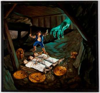  - Michael Herring The Barrow Wight J. R. R. Tolkien Calendar Original Art (Ballantine Books, 1981)....