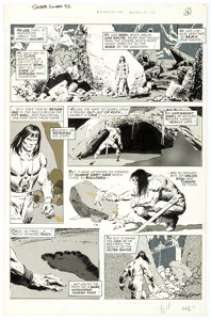 John Buscema and Tony DeZuniga Savage Sword of Conan #32 Story Page 18 Original Art (Marvel Comics, 1978). ... | Heritage