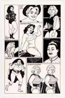 Jaime Hernandez Whoa, Nellie! #1 Story Page 1 Illustration Original Art (Fantagraphics, 1996).... | Heritage