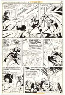  - Mike Vosburg and Bob Smith Secret Society of Super-Villains #13 Story Page 6 Original Art (DC Comics, 1978)....