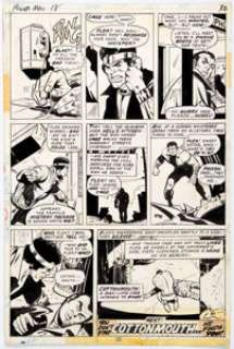 George Tuska and Vince Colletta Power Man #18 Story Page 32 Original Art (Marvel Comics, 1974).... | Heritage