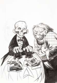 Eric Powell Spookhouse 2 #3 Cover Original Art (Albatross Exploding Funny Books, 2018).... | Heritage