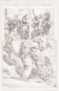 Bing Cansino X-Factor #200 Story Page 22 Original Art (Marvel, 2010)....