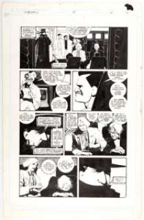 Kyle Baker The Shadow #8 Story Page 16 Original Art (DC, 1988).... | Heritage