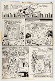 Curt Swan and Murphy Anderson Action Comics #422 Story Page 14 Original Art (DC, 1973).... | Heritage