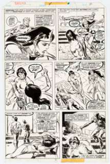John Buscema and Tony DeZuniga Tarzan #4 Story Page 2 Original Art Group of 2 (Marvel, 1977). Tarzan makes his - | Heritage
