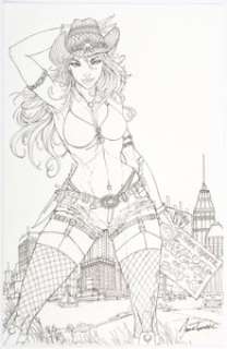 Jamie Tyndall Grimm Fairy Tales Myths & Legends #20 Variant Cover Original Art (Zenescope Entertainment, -