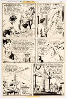 Curt Swan and Murphy Anderson Action Comics #411 Story Page 10 Original Art (DC, 1972). The land rights to - | Heritage