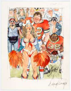 Doug Sneyd Playboy Single Panel Gag Cartoon Preliminary Artwork Original Art (HMH Publishing, 1997).  A -