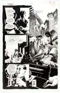 Tony Harris and Wade Von Grawbadger Starman #37 Story Page 12 Original Art (DC, 1997). Jack Knight joins the - | Heritage