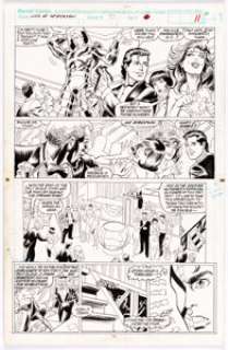 Alex Saviuk And Keith Williams | Web of Spider-Man #77 Pages 11,13,14, 16, and 25 Original Art Group of 5 (Marvel, 1... (Total: 5 Original Art) | Heritage