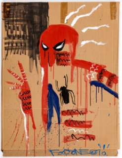 Jim Mahfood - Spider-Man Specialty Illustration Original Art (2010). Artist Jim Mahfood displays his prowess of -
