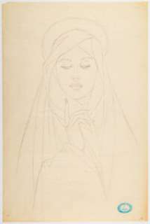 Alberto Vargas - Madonna Preliminary Original Art (undated). Alberto Vargas is legendary for his interpretation of - | Heritage