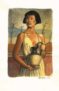 Lot 505 - Terpant. Illustration originale Messara