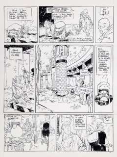 Bodart | Les Aberrants, planche n°19 à l’encre de Chine… | AZ auction