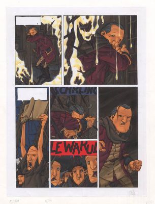 Jean-Christophe Thibert | Le Marteau des sorcières - Warul (T.1) - Planche originale n°39 | Daniel Maghen