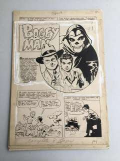 Baily Archive. Original (8) Page Story. | Weiss Auctions