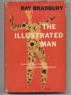 195: Ray Bradbury Illustrated Man 1st ed 1951 | Russ Cochran