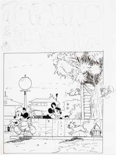 GIUSEPPE ZIRONI, Topolino e il pallone del vicino | Art-Rite