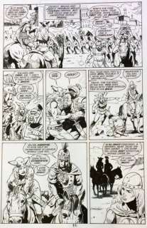 Original Art Page By Alex Horley | Vertigo DC Comics  - Battleaxes #2  - Page 11  - (2000) | Catawiki
