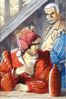 Dermaut - Les Chemins de Malefosse - Encres de couleurs pour un ex-libris