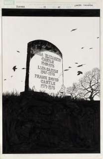 Fernandez Leandro Argentin 1973 | Up is Down and Black is White - Série : THE PUNISHER Planche originale de la page… | Cornette de St Cyr