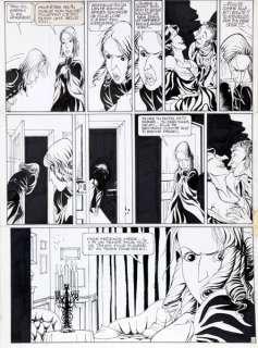 Yslaire | Sambre, planche n°16 Ã  l’encre de Chine de l’ép… | Banque Dessinée