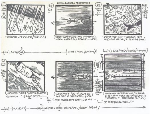 Alex Toth | ALEX TOTH 1978 DC SUPERFRIENDS STORYBOARDS | Tri-State Original Art