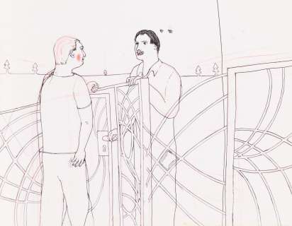 Maciej Sieńczyk (1972) | Maciej Sieńczyk (1972) | "Hydriola", szkic do komiksu, 2005 | Desa Unicum