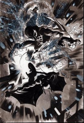 Spider-Man 2099 / Batman Beyond Devmalya Pramanik | Comix Art Studio