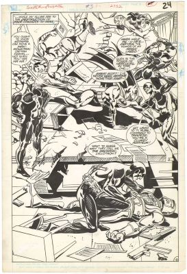 Carmine Infantino | Super Powers #3 p18 (Splash) | Nostalgic Investments