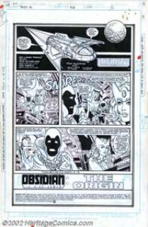 Todd McFarlane and Tony de Zuniga - Original Art for Infinity, Inc. #26, page 26 and #33, page 1 (DC, 1980s). Two - | Heritage