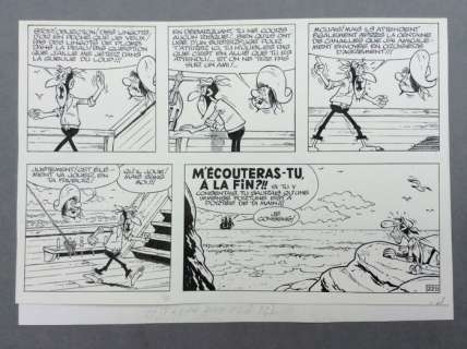 Remacle, Marcel | Planche originale (p.40)  - Le Vieux Nick  - L’Ile Rouge | Catawiki