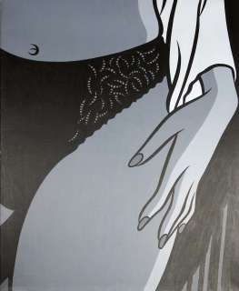 WALTER MINUS  - Déshabillez moi !  - Huile sur toile signée et datée AoÃ»t 2001 au [...] | Vermot et Associés