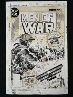 Joe Kubert Men of War Original Cover Art | Weiss Auctions