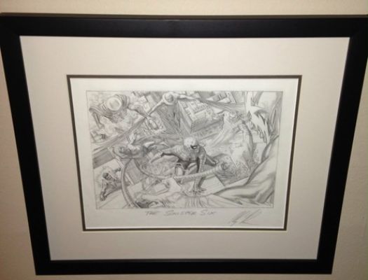Alex Ross Original Published Art Sinister Six Marvel Pencils Framed | eBay US (Buy It Now)