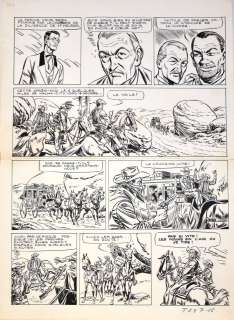 Fred Funcken - Planche originale Doc Silver - Planche n° 38 parue dans Tintin N° 24 [...] | Arthema Auction