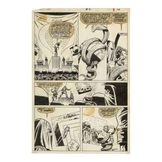Hand-Drawn Herb Trimpe and Chic Stone G.I. Joe: A Real American Hero No. 7 Page 10 / MARVEL COMICS | Propstore