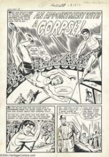 Richard Case and Mario Aquaviva - Chamber of Chills #5, Complete 3 page Story, "An Appointment with a - | Heritage