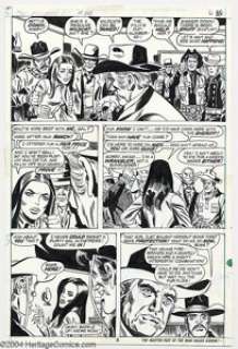 Larry Lieber and George Roussos - Rawhide Kid #112, Group of 9 pages Original Art (Marvel, 1973). Pages written - | Heritage