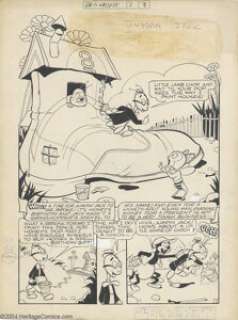 Jason Comic Art Studios - Rags Rabbit # 1 Complete 7-page"Jumpin Jack" Story Original Art (Harvey, circa - | Heritage