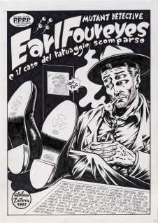 STEFANO ZATTERA, Earl Foureyes e il caso del tatuaggio scomparso, page 1 | Art-Rite