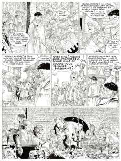 Hermann | Les Tours de Bois Maury, planche Ã  l’encre de Chine de l’épisode "William" publié aux Editions Gléna… | Septimus