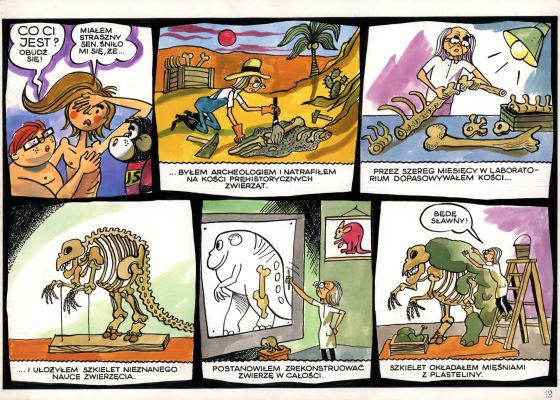 Henryk Jerzy Chmielewski (Papcio Chmiel) | Tytus, Romek i A’Tomek, księga X, strona 19 | Galeria Komiksu